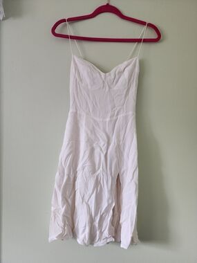 Reformation Cream Dress